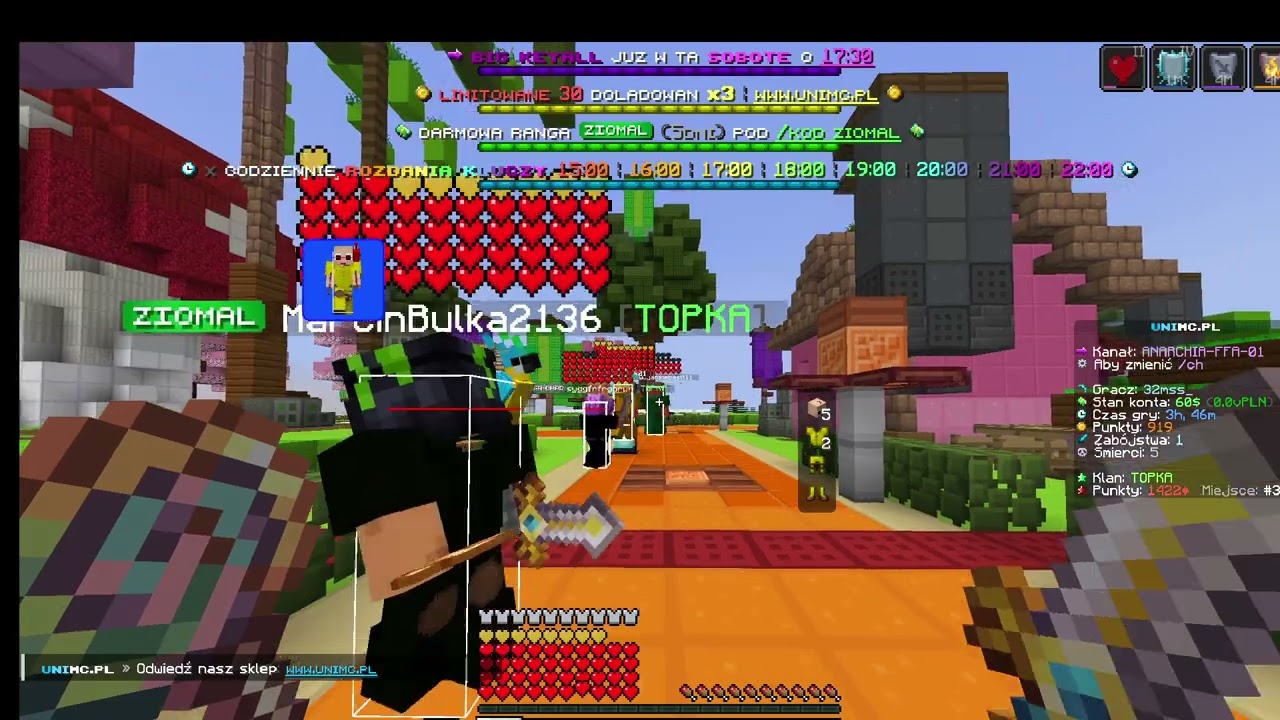 WBIJAJ NA UniMc.pl najlepszy serwer keyalle wszystko ip: UNIMC.PL