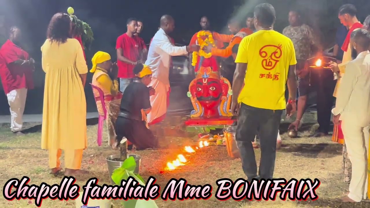 Chapelle familiale Mme BONIFAIX cérémonie ALVAN Vendredi 17 mai 2025 #abonnetoi  #iledelareunion