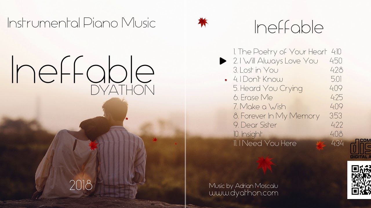 DYATHON - Ineffable [Full Album] [Emotional Piano Music]