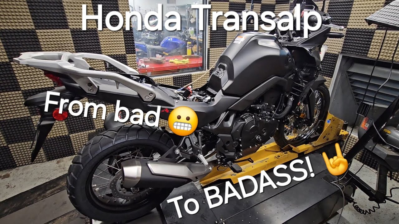 Our Tuning COMPLETELY Transforms This STOCK Honda Transalp