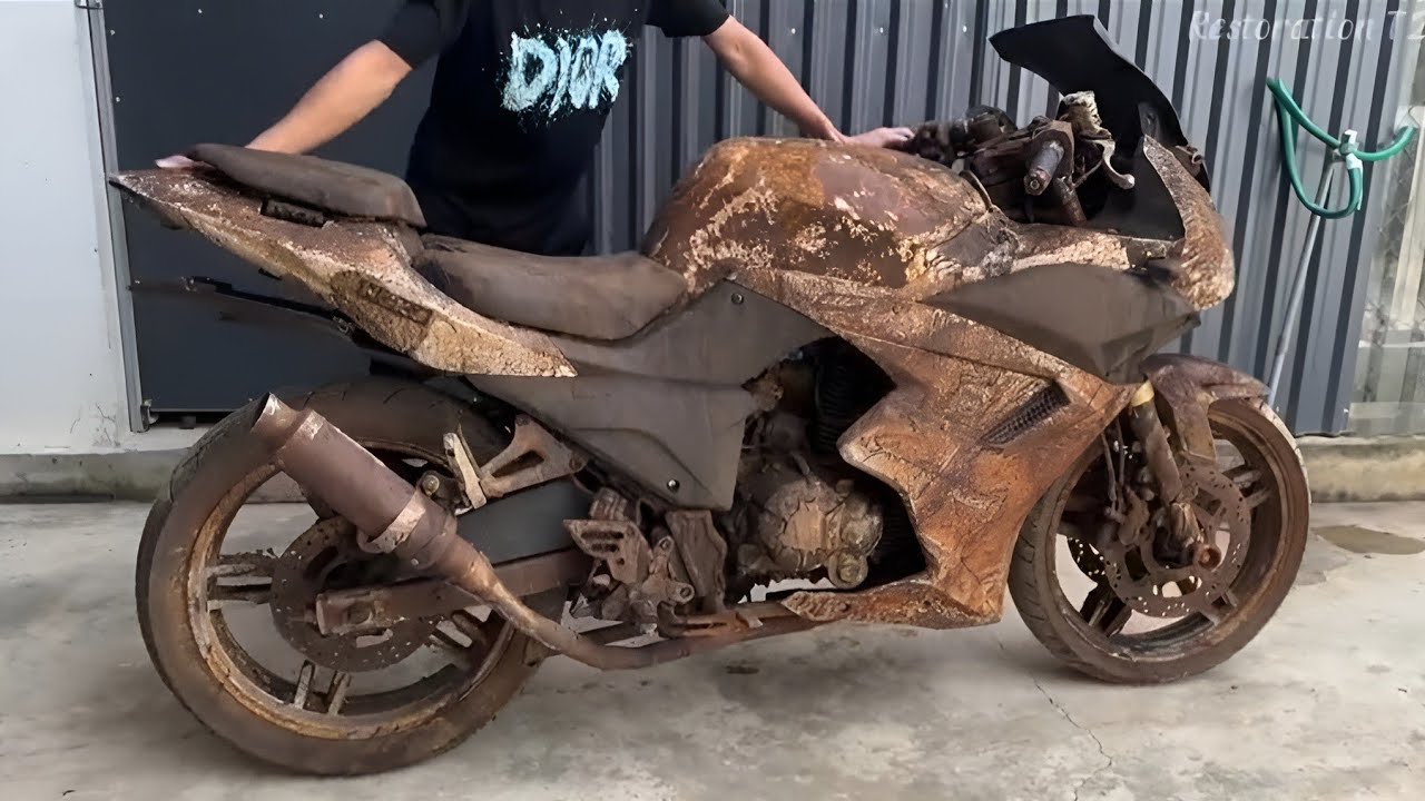 Found a $10 Kawasaki Junk… Restored It Into an Impossible Transformation!