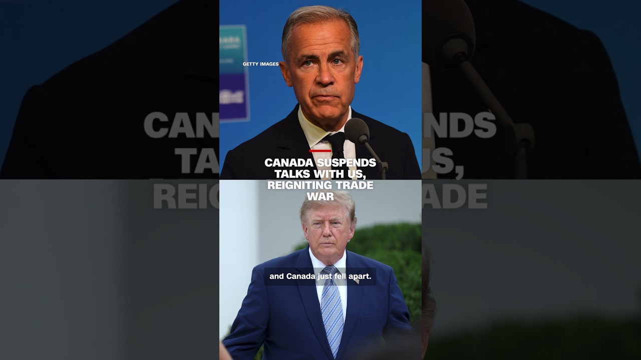 Canada suspends talks with US, reigniting trade war