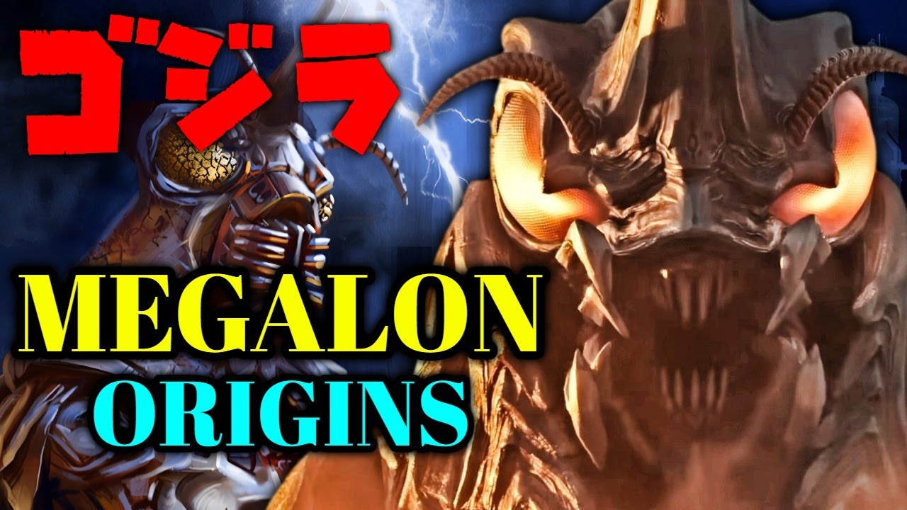 Megalon Origins- Godzilla Insectoid Enemy Who Has Powerful Drill-Like Arms Will Give You Nightmares!