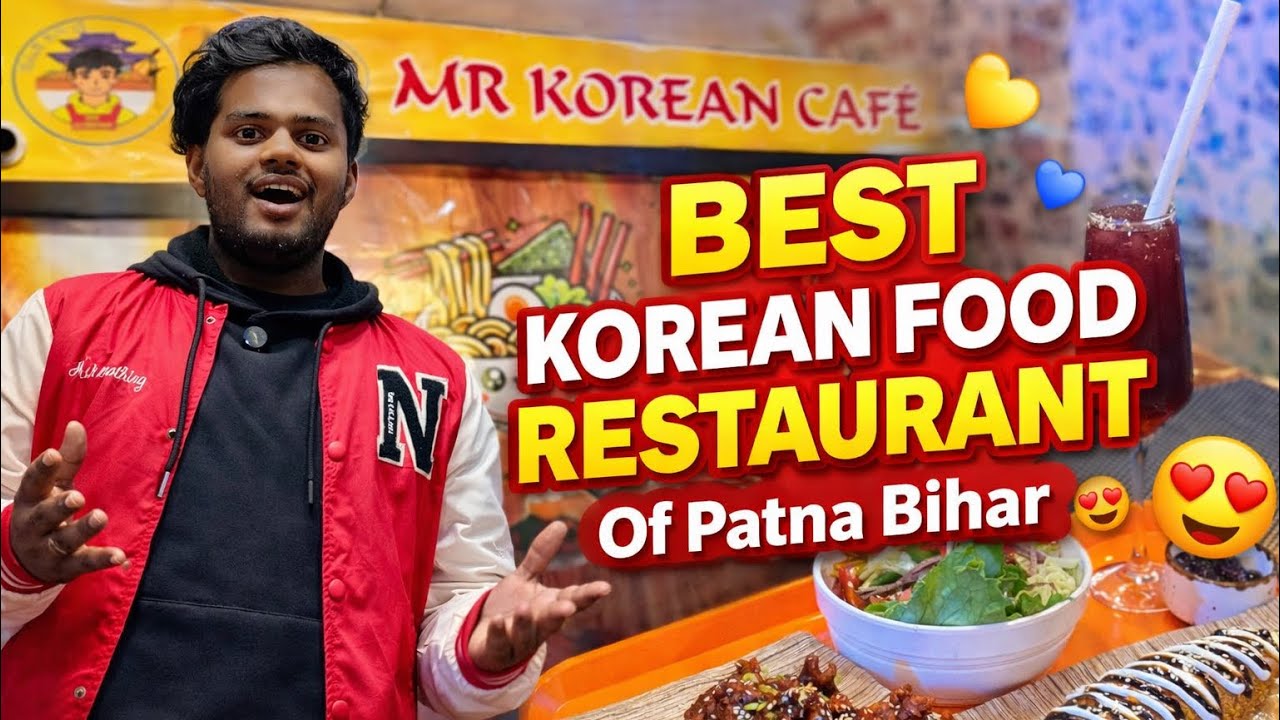 Best korean food cafe of patna bihar | Mr. Korean cafe | shivam yadav vlogs