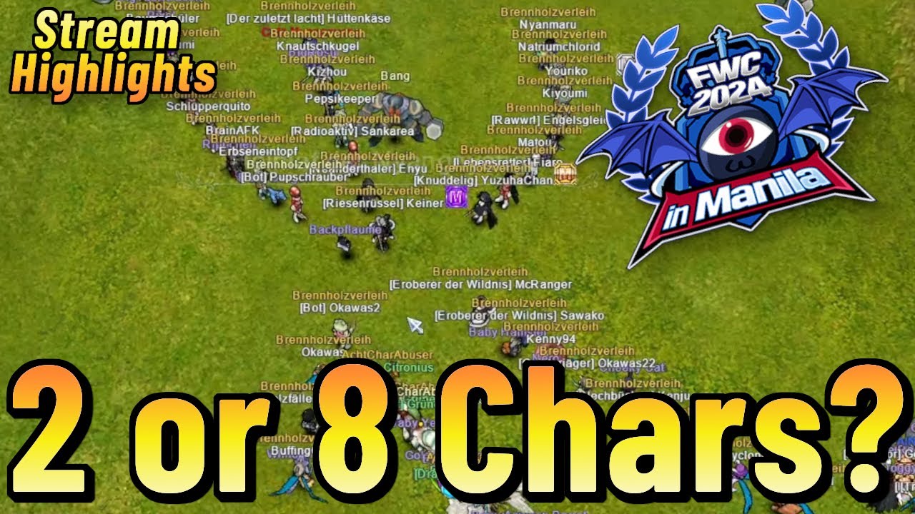 2 oder 8 Charaktere in Flyff Universe spielen?