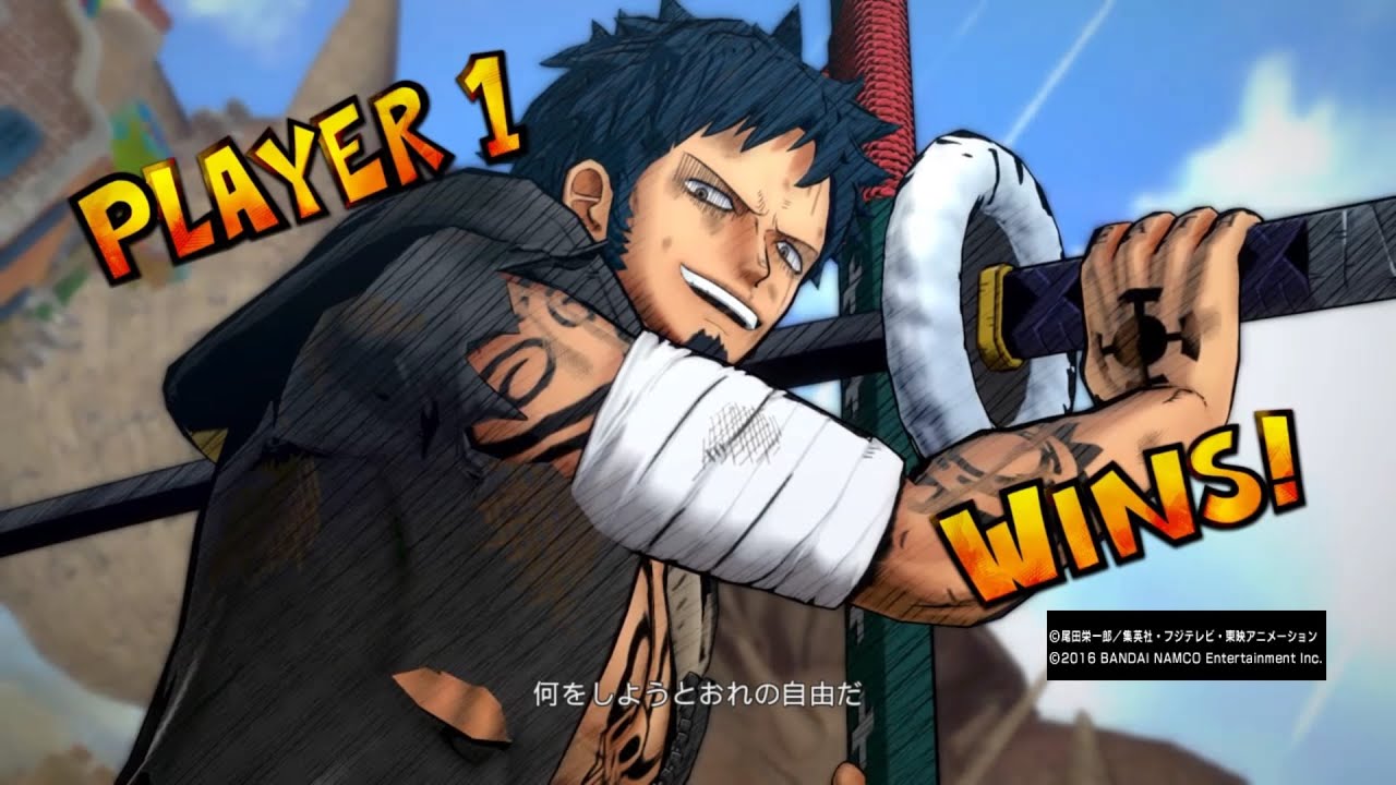 ワンピースバーニングブラッド ロー(決戦) コンボ [ONE PIECE BURNING BLOOD Decisive battle Law combo]
