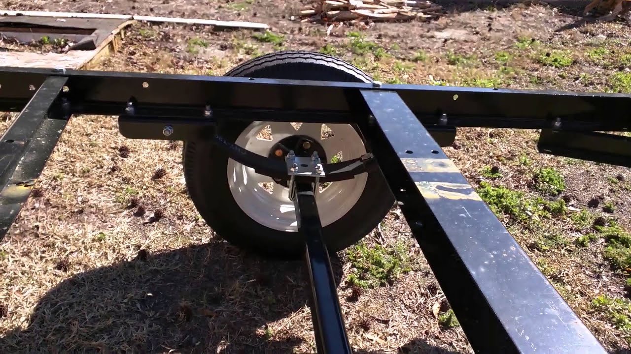 How to Build A Teardrop Camper #7 - The Trailer