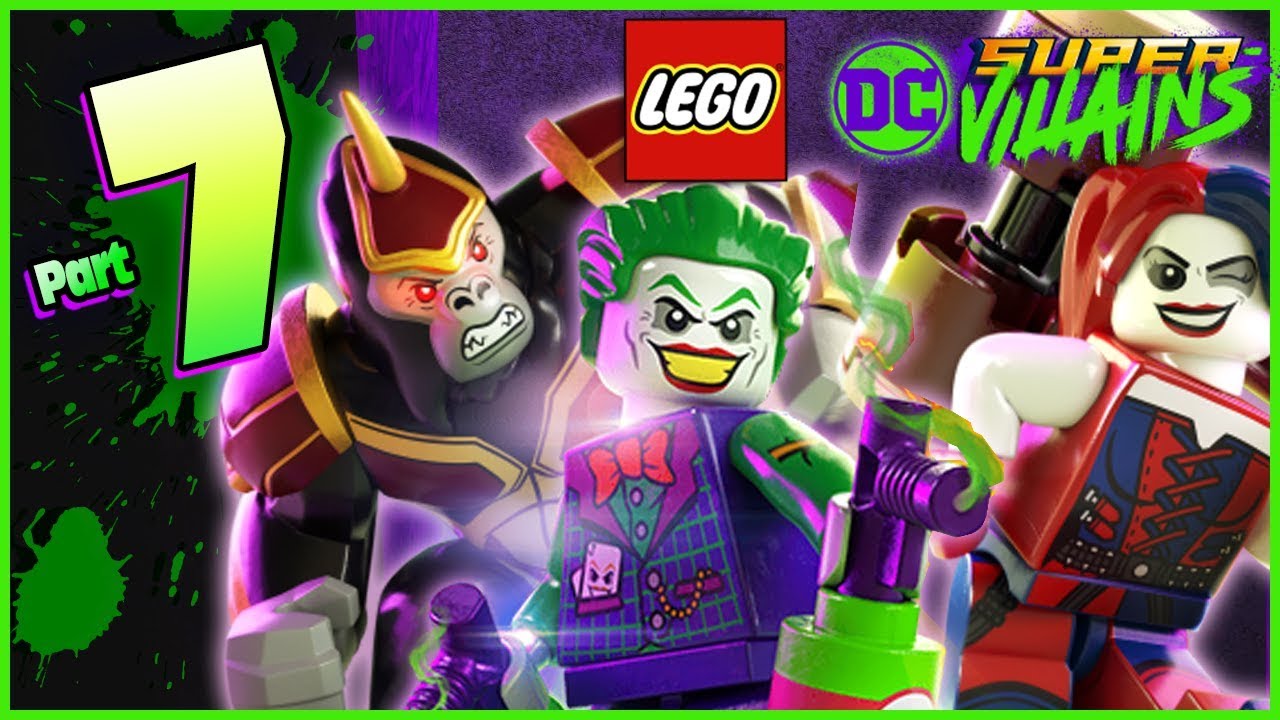 LEGO DC Super Villains Walkthrough Part 7 Arkham Barely Believe it (Co-op)