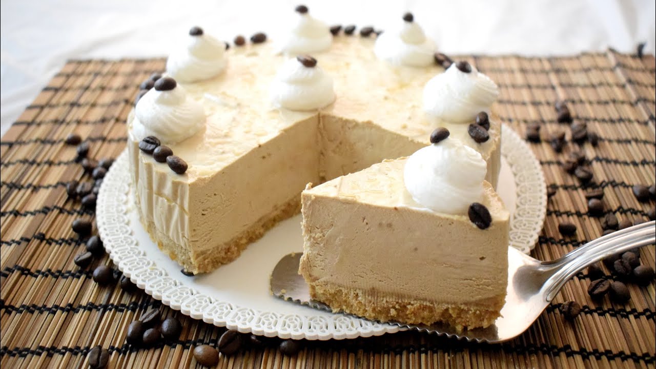 TORTA FREDDA AL CAFFE' SENZA COTTURA - No Bake Cold Coffee Cake