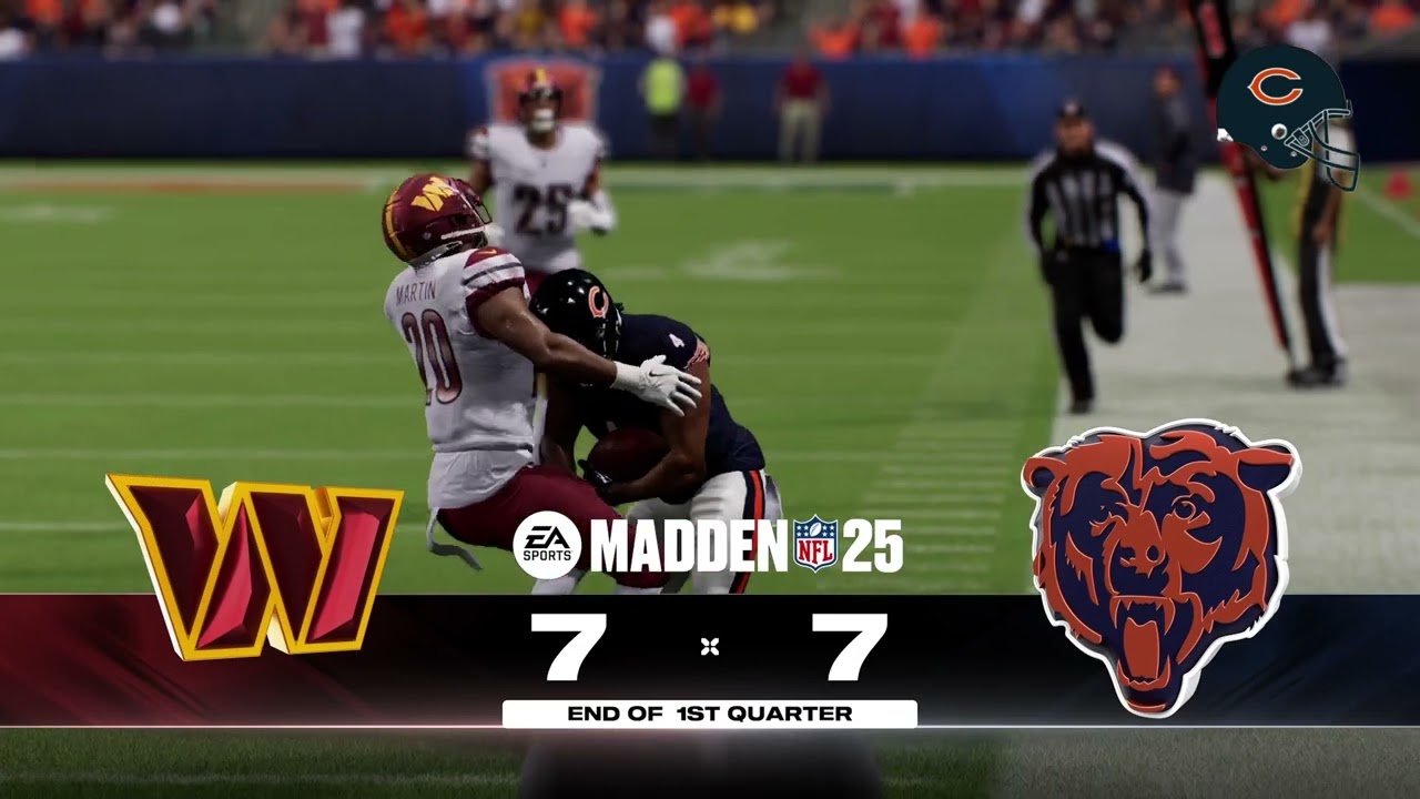 Madden NFL25 BEARS Franchise YR2WK14 - Commanders at Bears