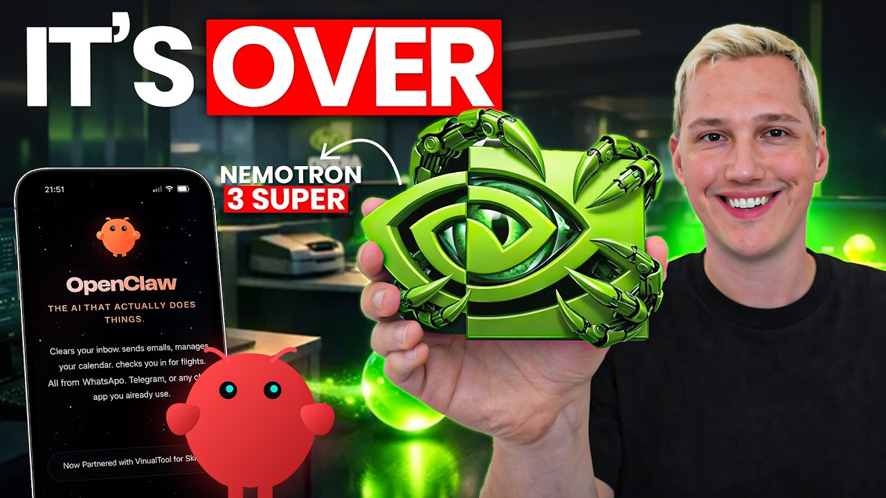 Nvidia NemoClaw погубила корпоративные инструменты стоимостью 2000 долларов в месяц 💀 (Побеждают ...