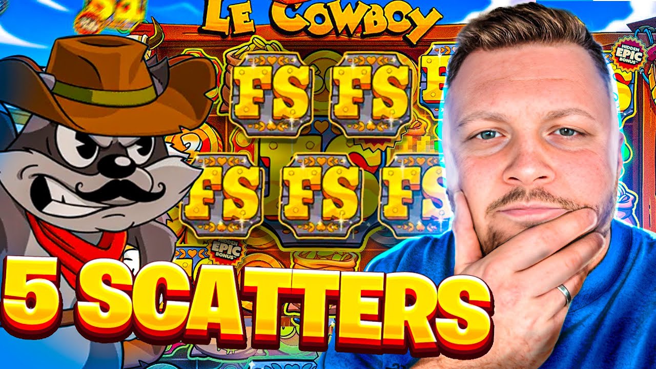 LE COWBOY 5 SCATTER HUNTING (Huge wins)