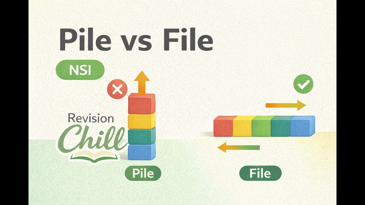Révision Chill : Piles et Files NSI Terminale
