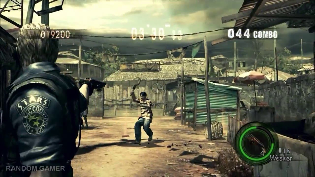 Resident Evil 5 : Mercenarios (Asamblea Pública Solo) [Wesker S.T.A.R.S.] - 136K - Gameplay
