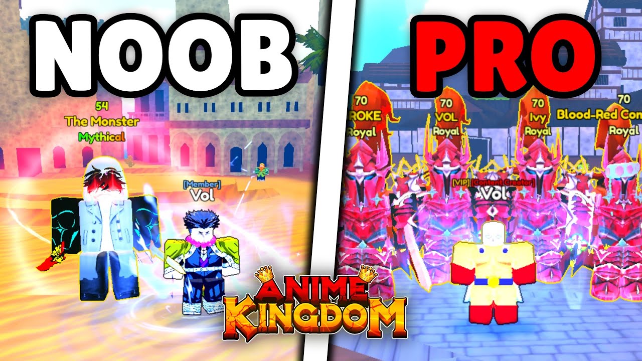 *INSANE LUCK* Going Noob To Pro In Anime Kingdom (F2P #4)