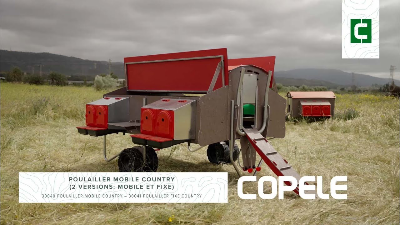 Poulailler COUNTRY – COPELE (Versions mobile et fixe)