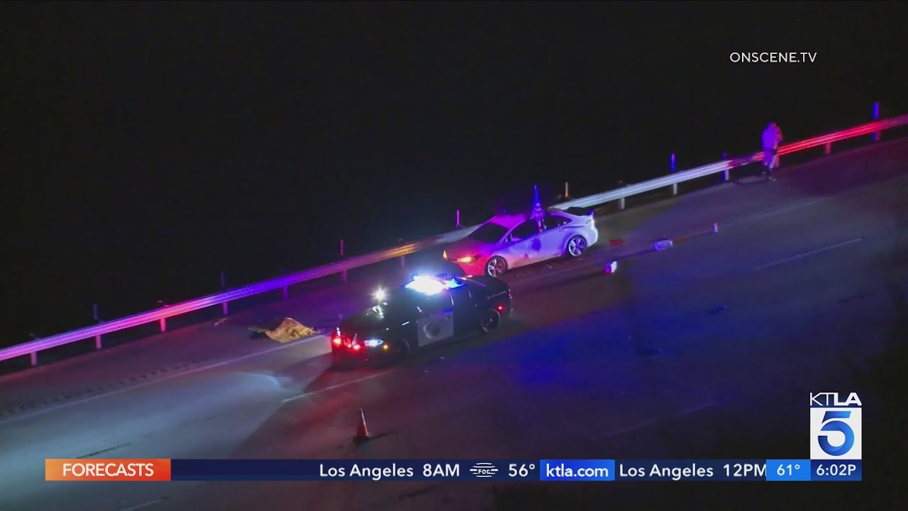 Family mourns young man killed in hit-and-run while changing tire on 5 Freeway
