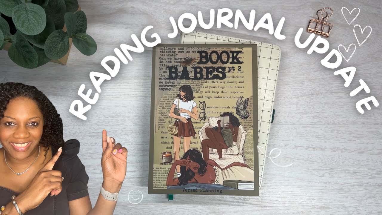 JULY READING JOURNAL SETUP | NEW BOOK BABES STICKER BOOK FROM VERSED PLANNING