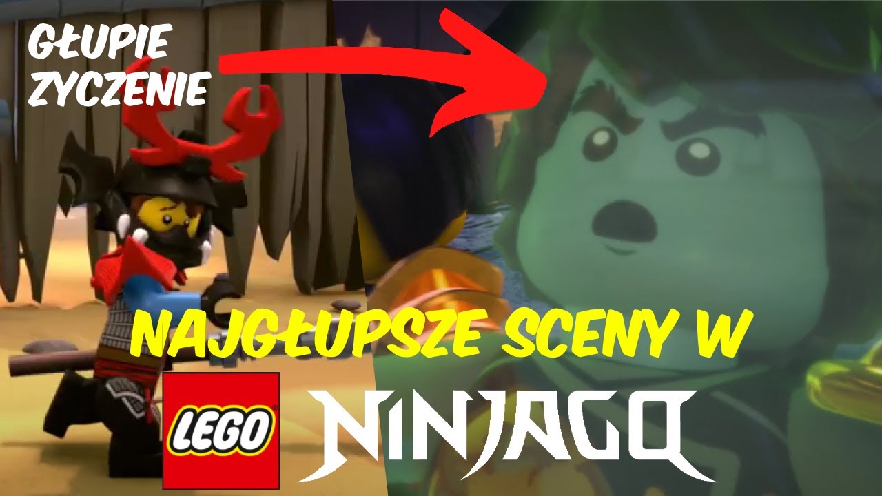 Najgłupsze sceny Lego Ninjago