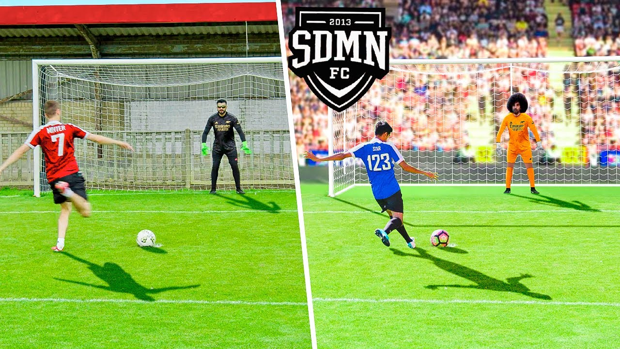 RECREATING THE BEST SIDEMEN CHARITY MATCH GOALS