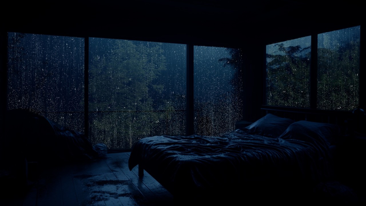 Deep Sleep with Peaceful Rain Sounds | Wake Up Refreshed Focused, and Ready to Conquer