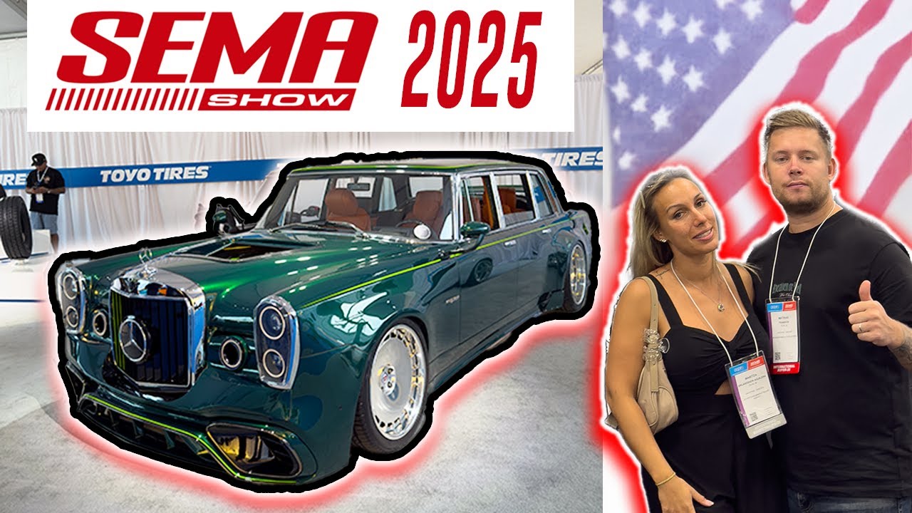 SEMA SHOW 2025! MÄKTIGT STOR BILMÄSSA I USA!