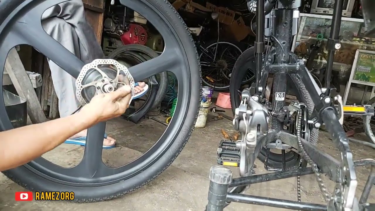 LANKELEISI Proses Cara Ganti Disc Brake XT600 XT750 Elite G660 G650 G300 Bengkel Sepeda Listrik