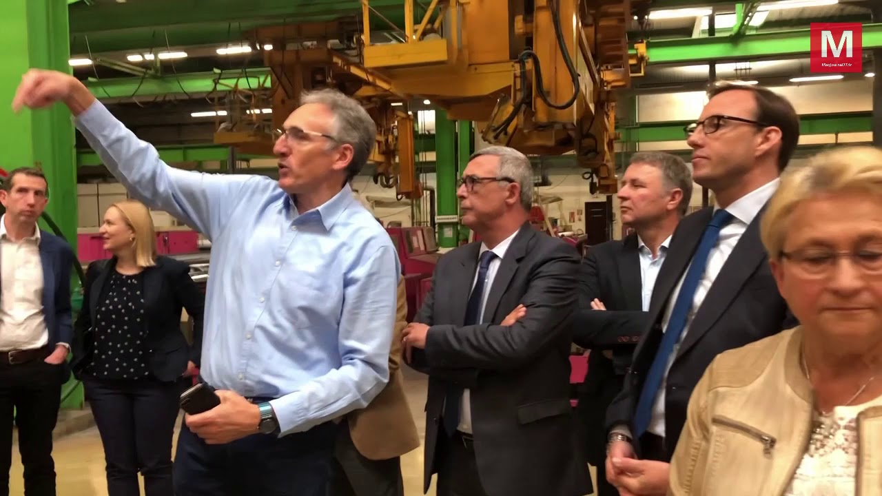 Mary-sur-Marne ► Visite de l'imprimerie Hélio Print, un an après la reprise par le groupe Riccobono