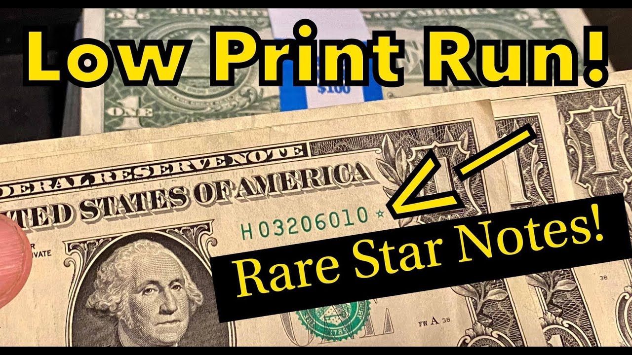 Rare Low Print Run Star Notes Found!
