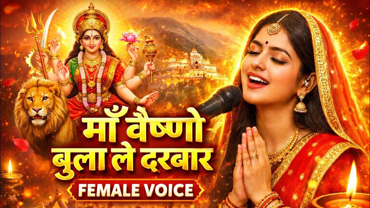 माँ वैष्णो बुला ले दरबार 🙏 Female Voice | Latest Mata Bhajan 2026 | Jai Mata Di Bhakti Song