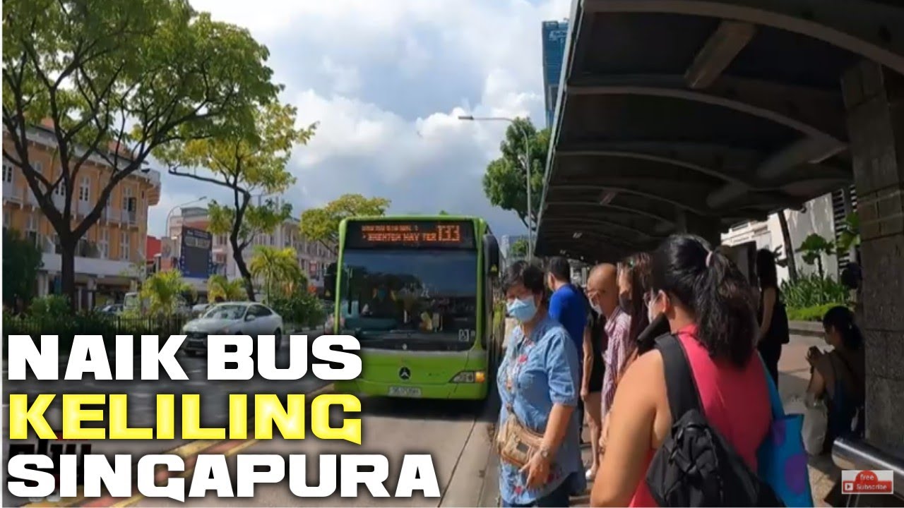 NAIK BUS 2 TINGKAT DI IBU KOTA SINGAPURA INI NEGARA MAJU TAPI JARANG RAKYATNYA PAKE MOBIL