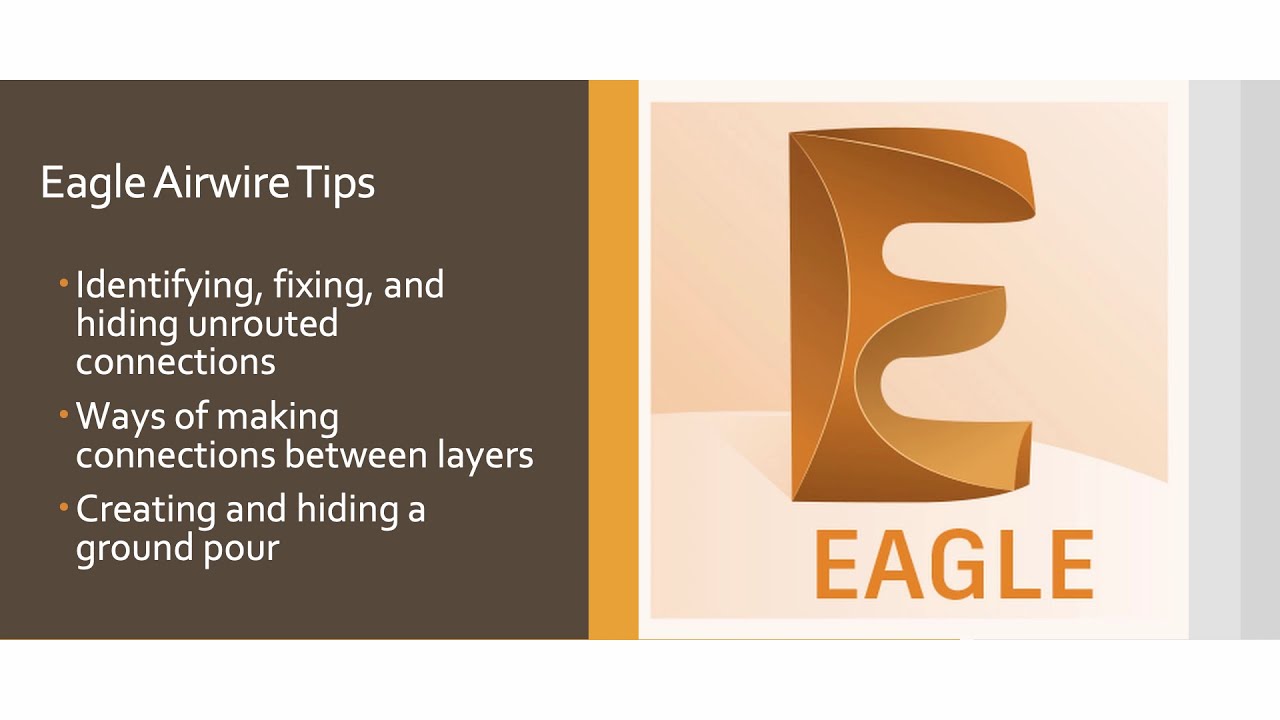 Autodesk Eagle Tips: Airwires!