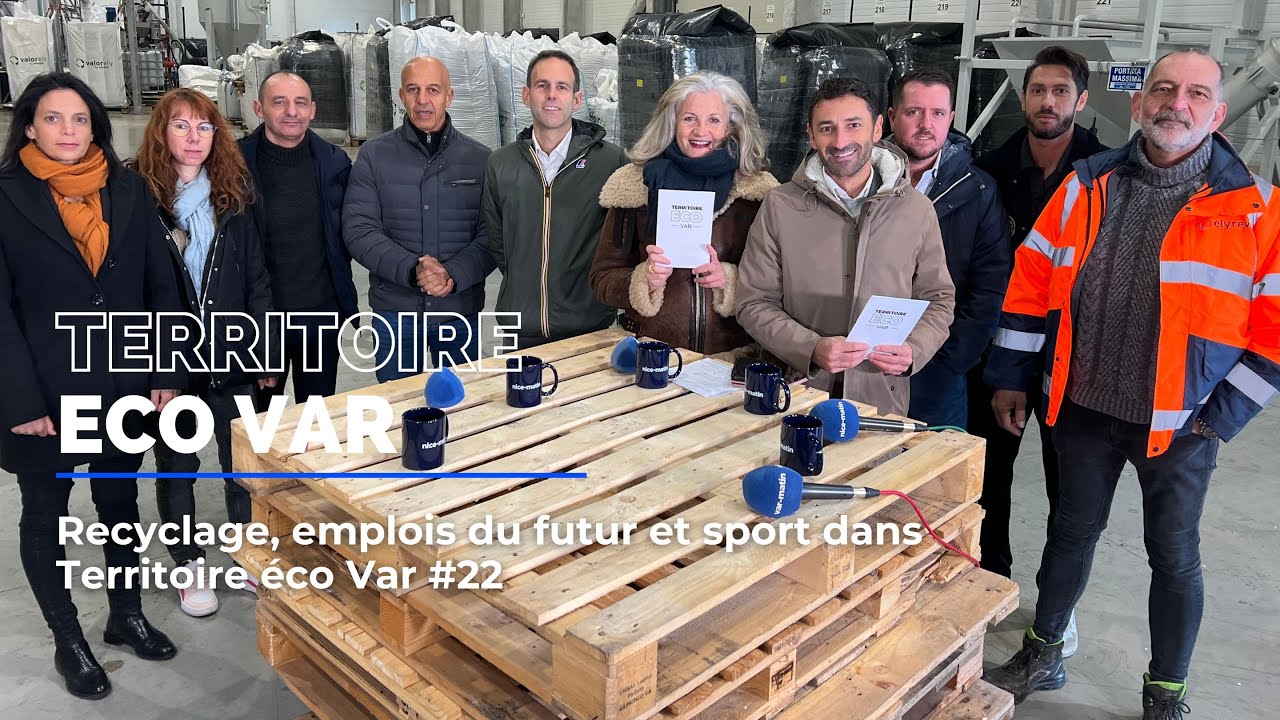 Recyclage, emplois du futur et sport dans Territoire &eacute;co Var