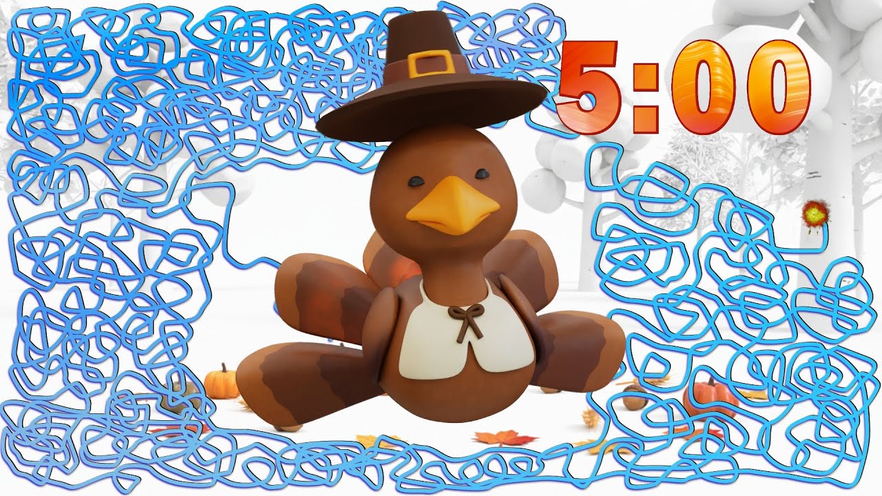 5 Minute Bomb Music Timer and Thanksgiving Turkey Surprises!