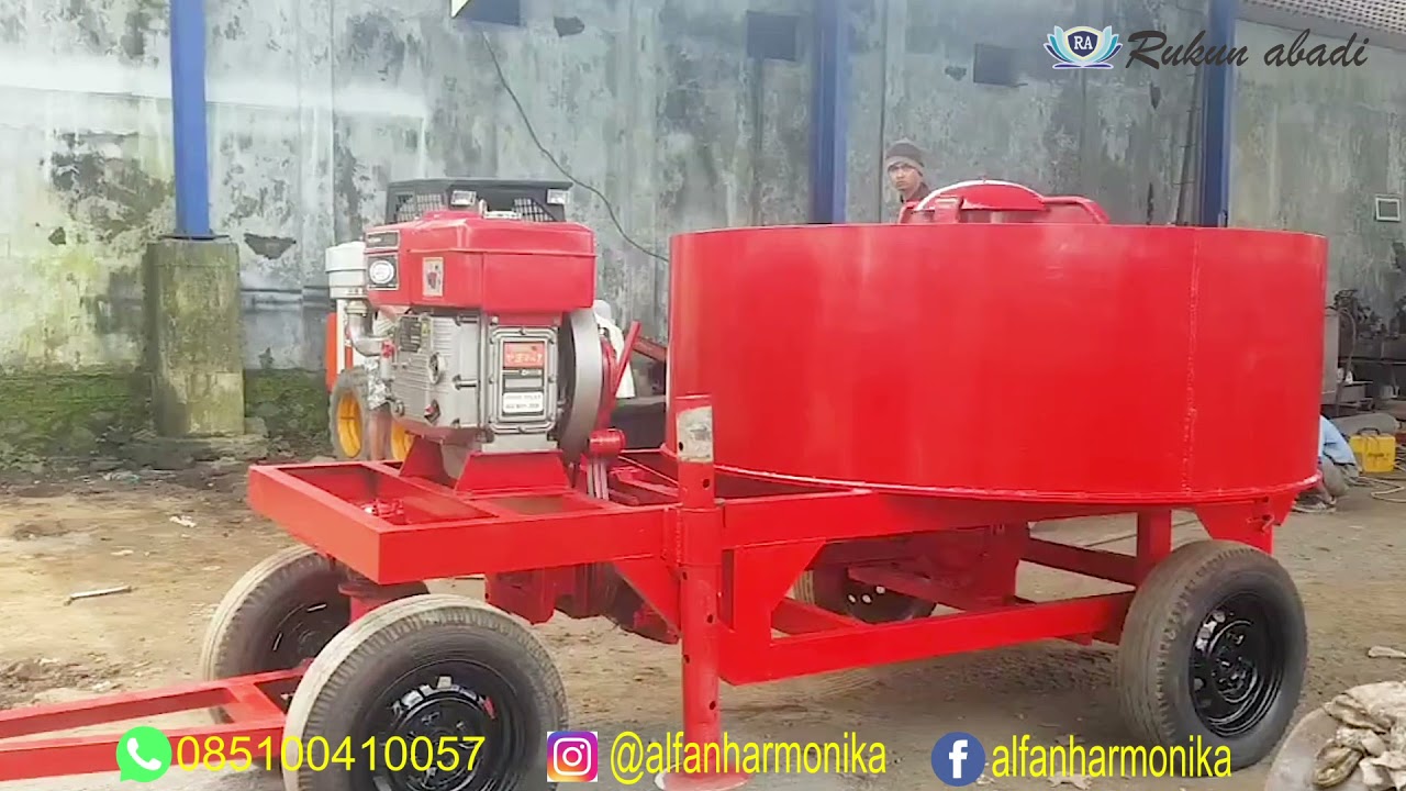 mixer pan karya bengkel rukun abadi