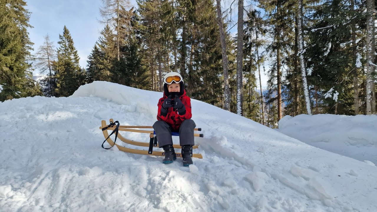La Pista di slittino più lunga d'Italia 10km | Monte Cavallo a Vipiteno | Trentino Alto Adige