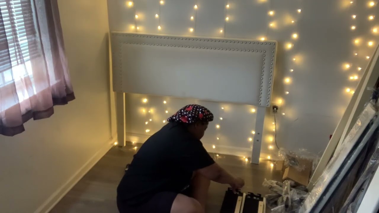 Putting my new bed together 🛏️
