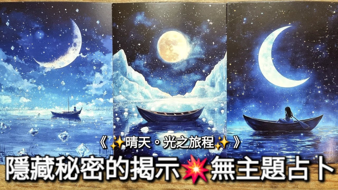 【🔮透視水晶球】晴天無主題占卜🌛 兩個隱藏秘密的揭示🍀 ｜✨《 Timeless 》無時限塔羅