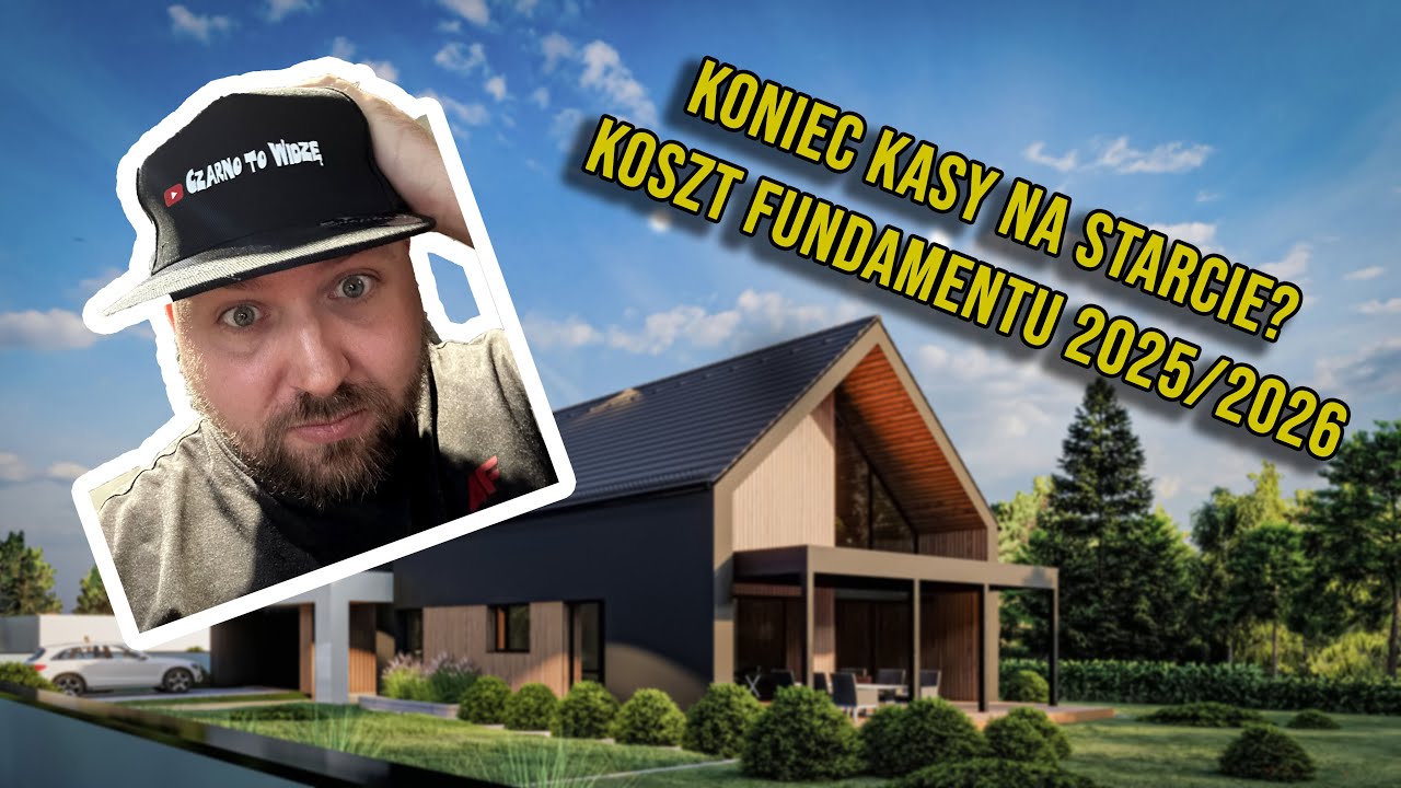Fundament REALNY KOSZT! Start i już budżet przekroczony.