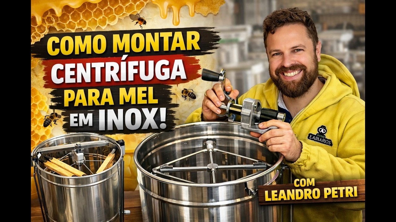 Tutorial de como Montar sua Centrífuga - Passo a Passo 