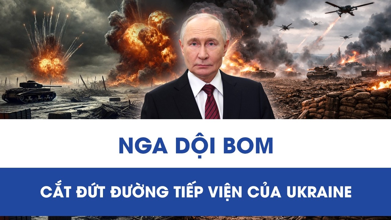 Nga tung “quái vật” FAB-3000 đánh sập con đập chiến lược, cắt đứt đường tiếp viện của Ukraine