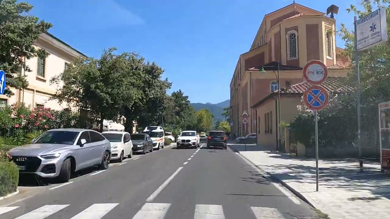 Scenic drive in MASSA - 🇮🇹 Italy 🇮🇹