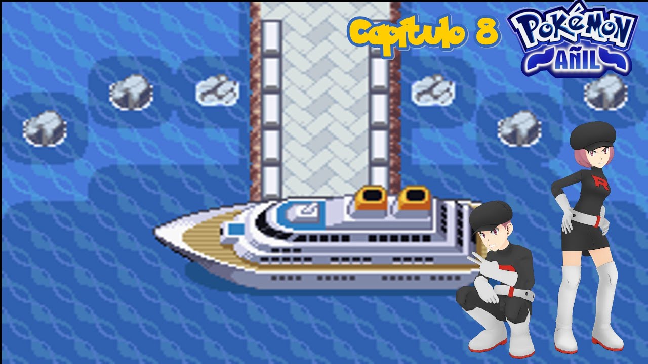 Pokemon Añil Ep.8 - CRUCERO S.S. ANNE!