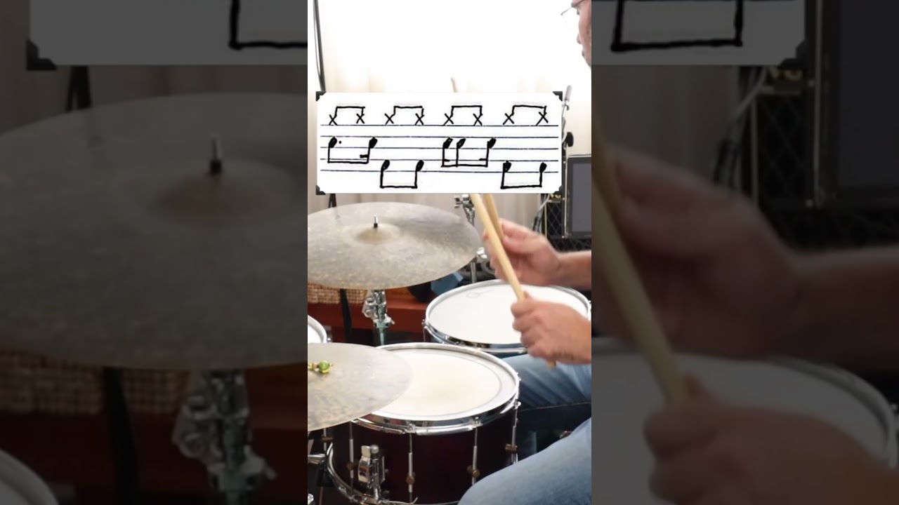Groove Exercise #daily #drums #drumlessons #drummethod #drumming #drumfill #drumeo