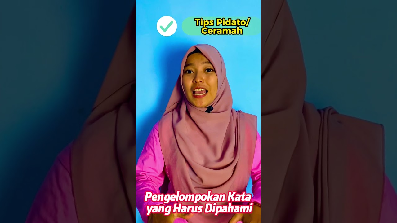 TIPS RAHASIA PIDATO/CERAMAH