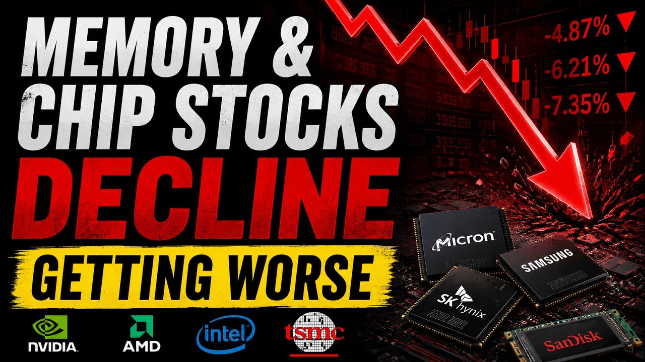 Decline Getting Worse | Micron / Sandisk / SK Hynix / NVDA / AMD / ARM / AVGO / INTC / STX / TSM