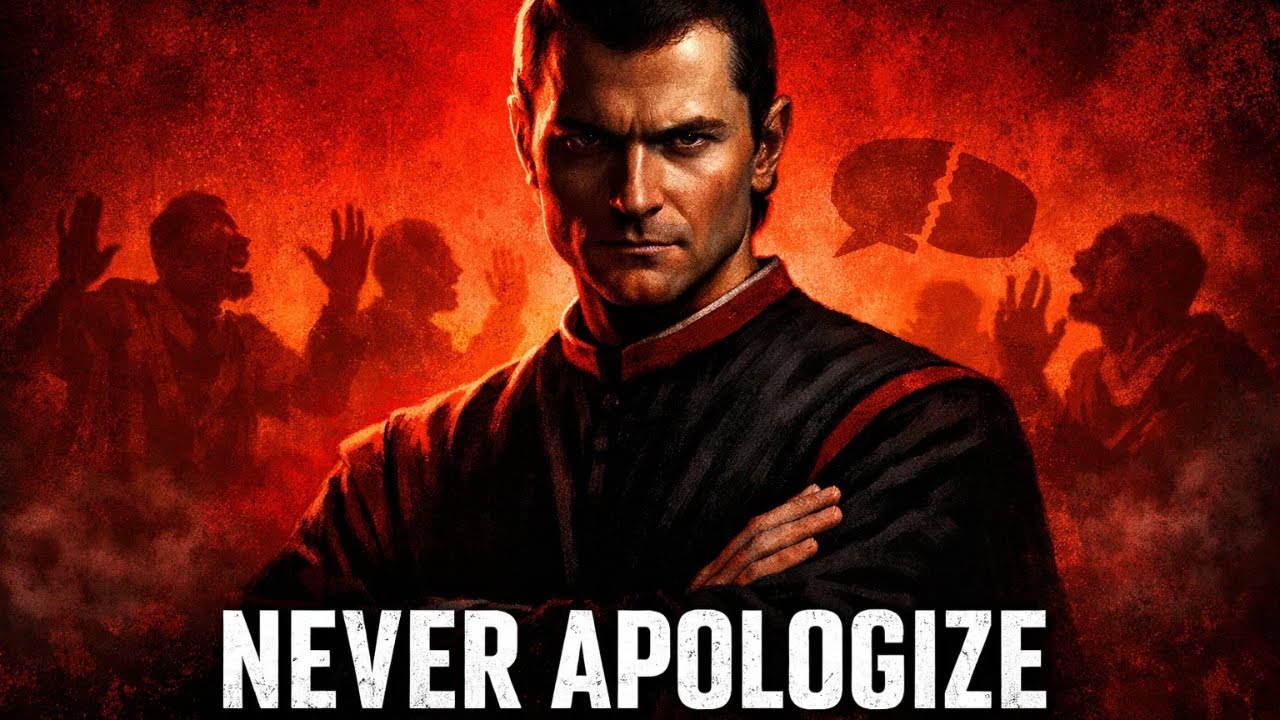 Never Beg, Never Explain, Never Apologize — Machiavelli's
