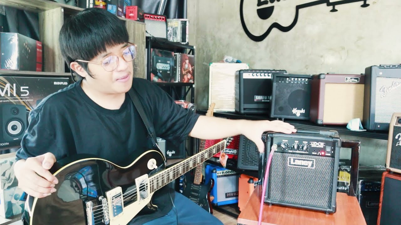 ตู้เเอมป์ไซส์มินิ พกพาง่าย Laney LX10 ขนาด 10วัตต์ ( Lucky By Music)
