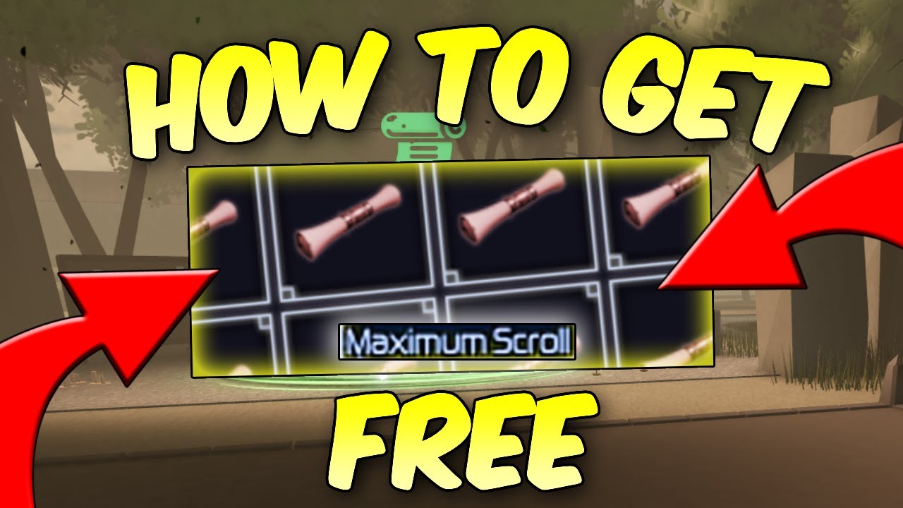 HOW TO GET FREE MAXIMUM SCROLL | JUJUTSU INFINITE