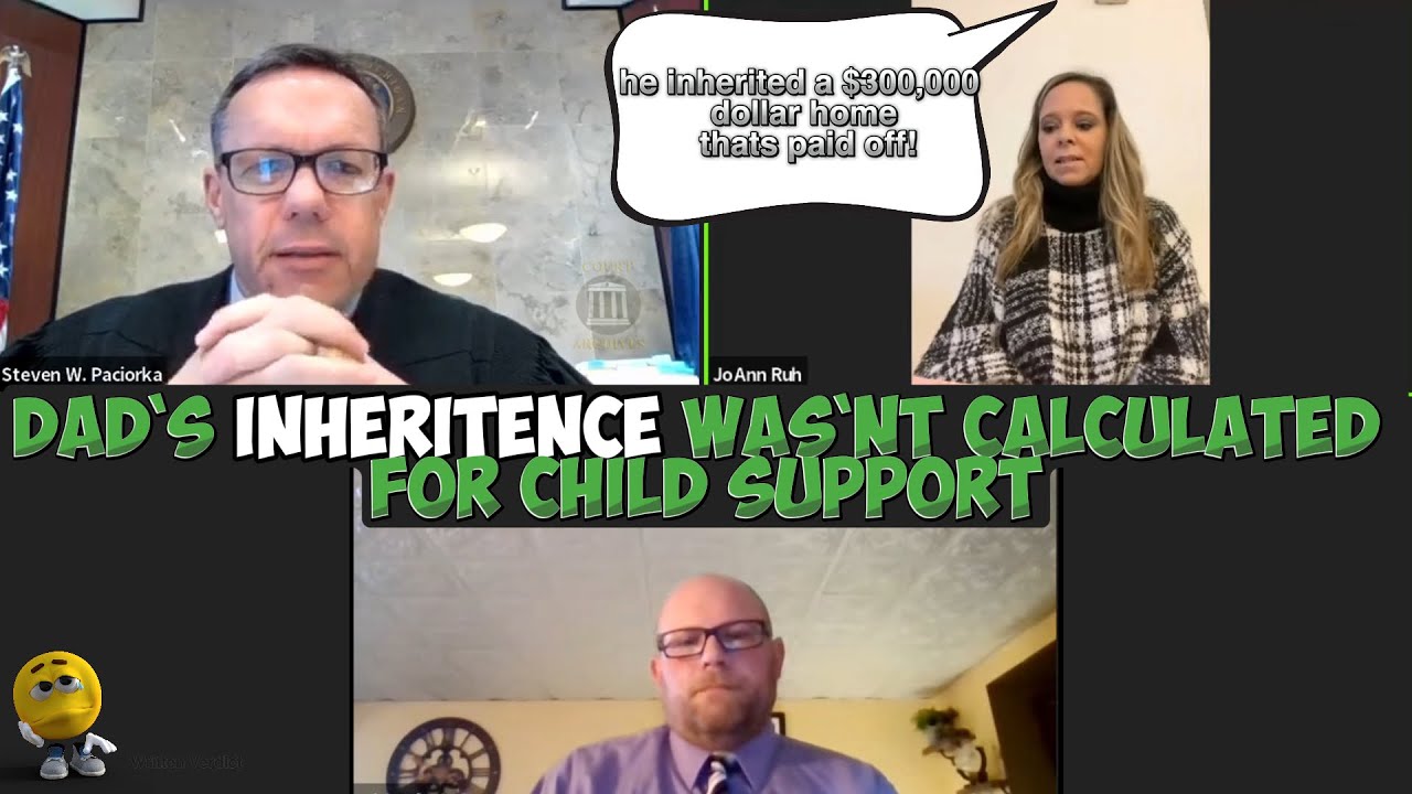 My Inheritance from My Father Is Continuously Calculated in Child Support Orders